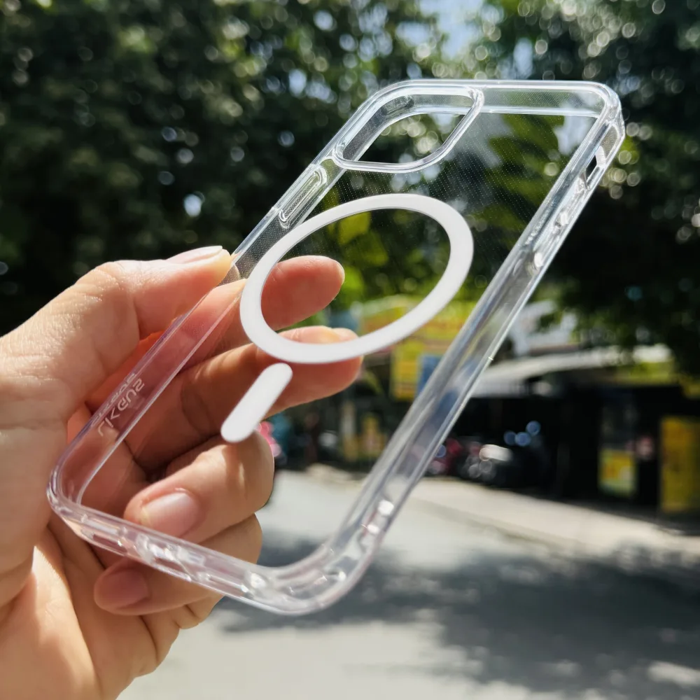 Ốp lưng iPhone 12 Pro Likgus trong suốt Magsafe