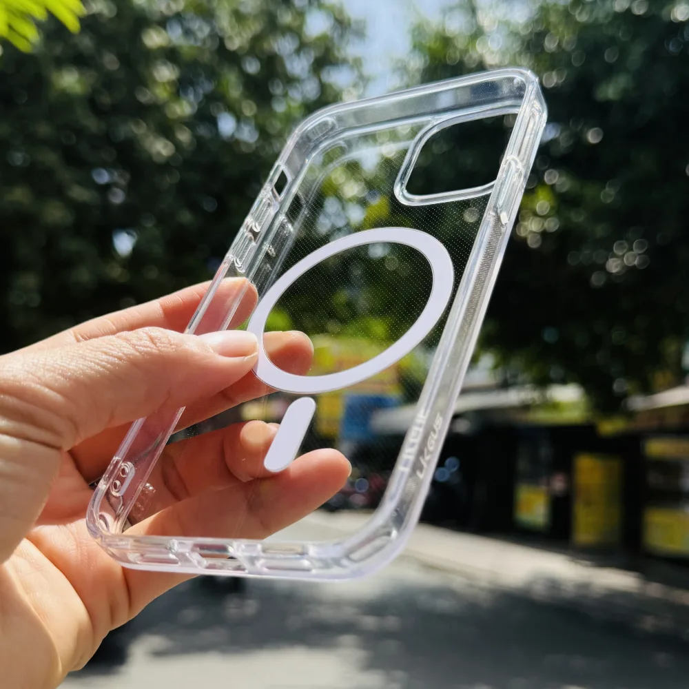 Ốp lưng iPhone 12 Pro Likgus trong suốt Magsafe