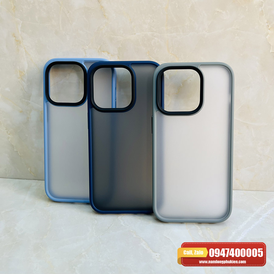 Ốp lưng iPhone 14 Pro Likgus lưng nhám chống sốc tốt