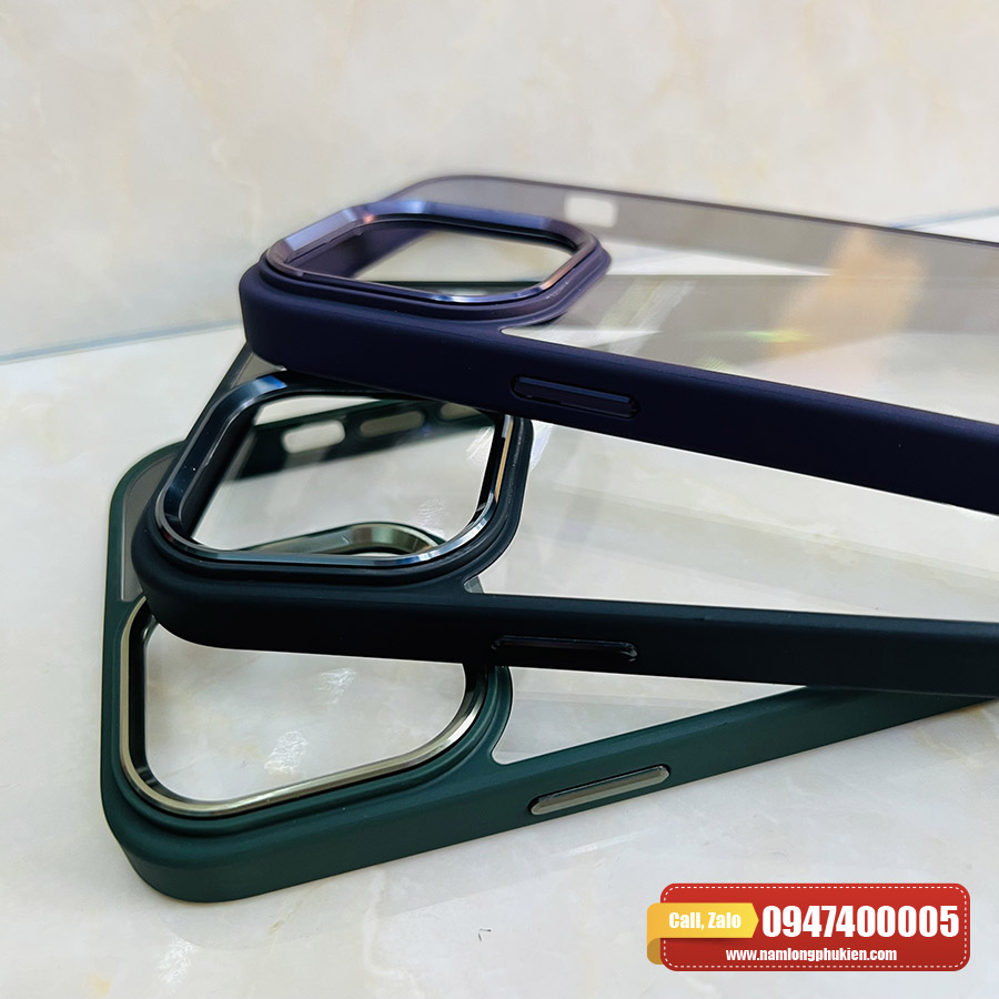 Ốp lưng iPhone 14 Pro Max Filada trong viền màu