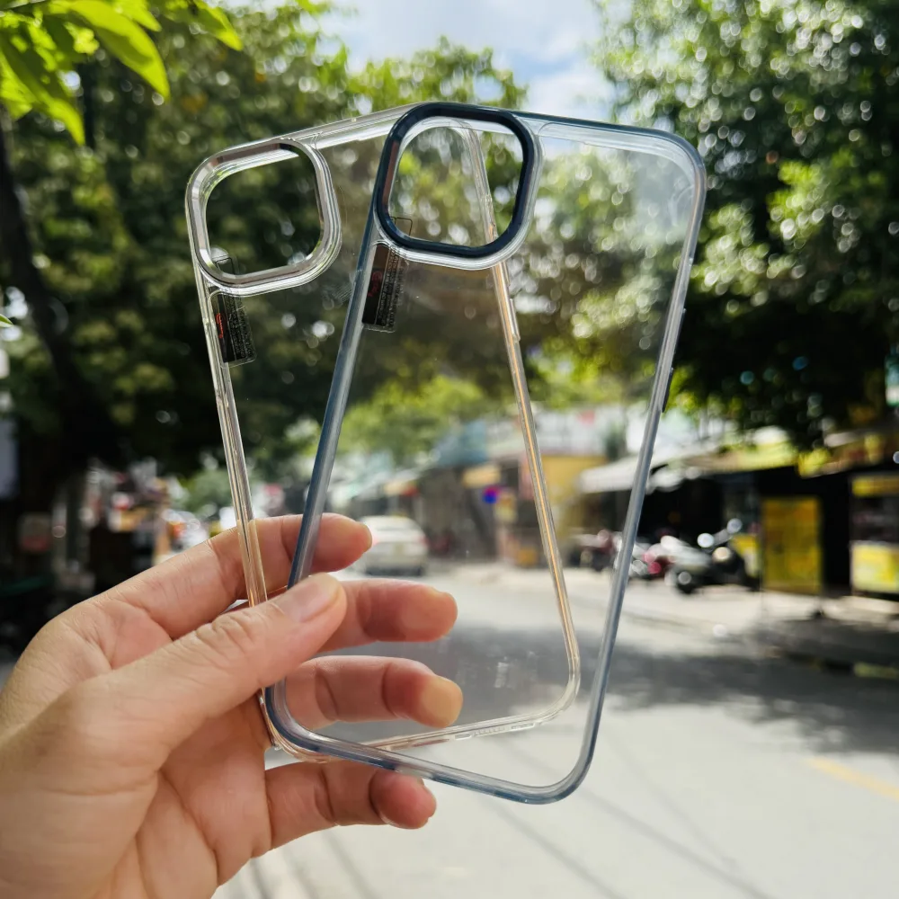 Ốp lưng iPhone 15 Plus Likgus K-Glass trong suốt