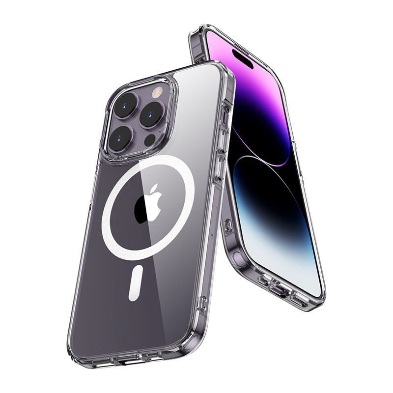 Ốp lưng iPhone 15 Likgus trong suốt Magnetic