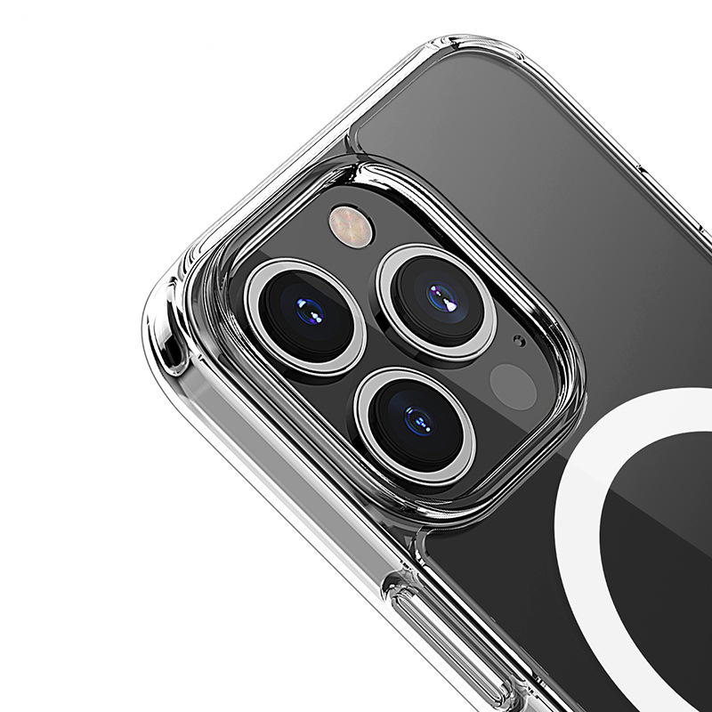 Ốp lưng iPhone 15 Pro Max Likgus trong suốt Magnetic