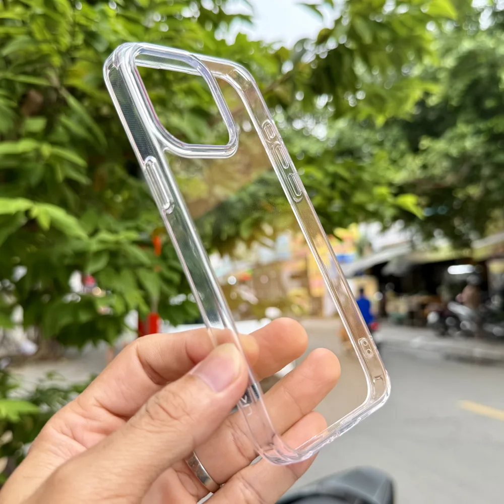 Ốp lưng iPhone 15 Pro Max Likgus trong suốt chính hãng