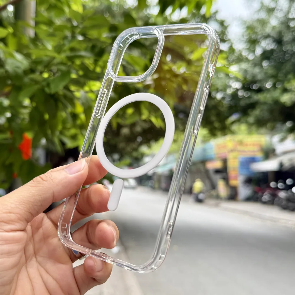 Ốp Lưng iPhone 15 WiWU Trong Viền Dẻo Chống Sốc MCC-101 Chính Hãng