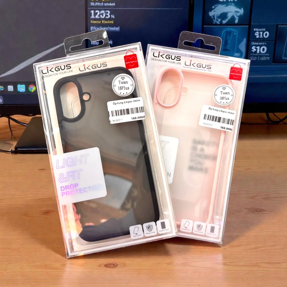 Ốp lưng iPhone 16 Plus Likgus nhám