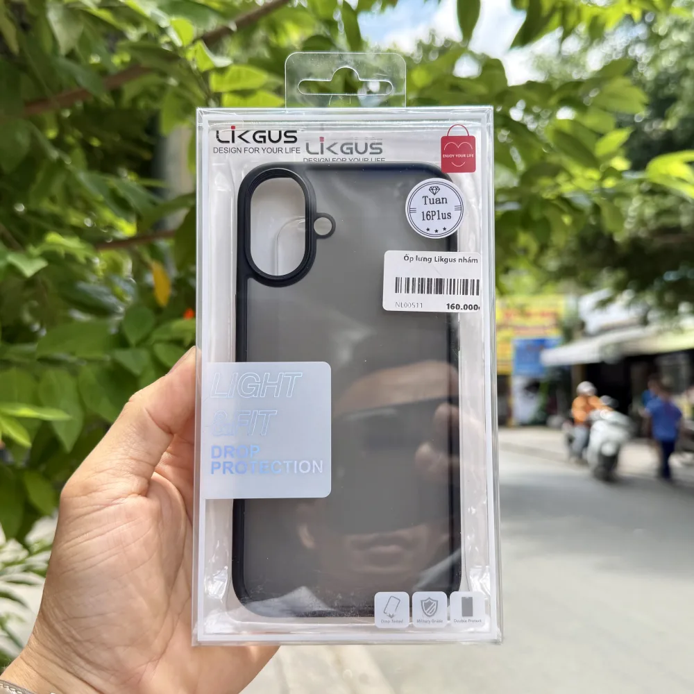 Ốp lưng iPhone 16 Plus Likgus nhám