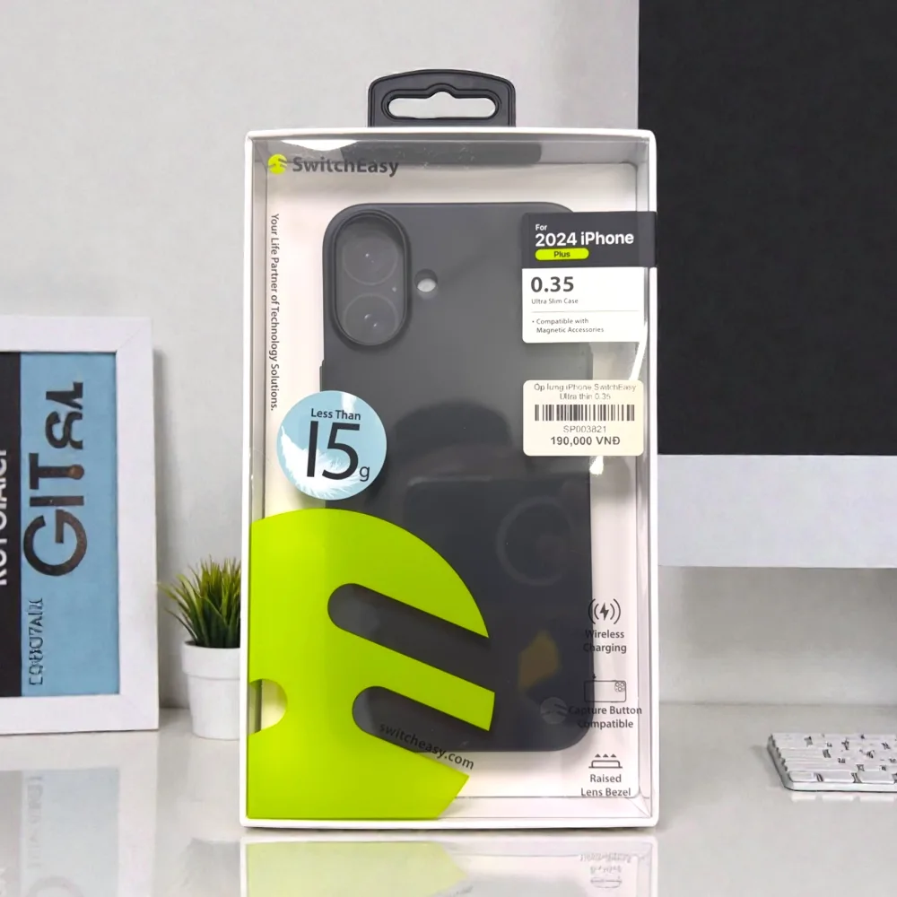 Ốp lưng iPhone 16 Plus siêu mỏng Switcheasy