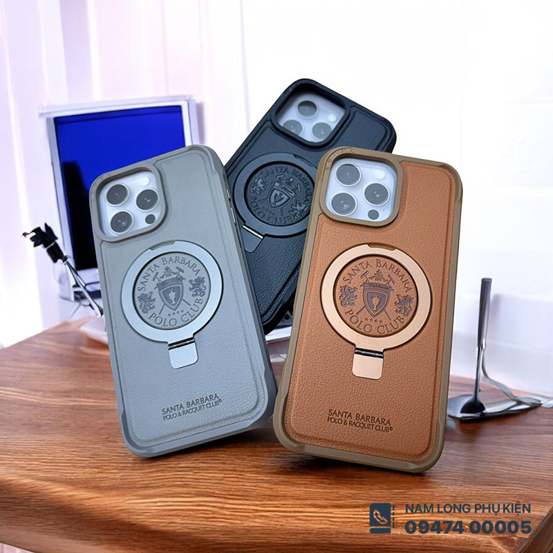 Ốp lưng iPhone 16 pro Max Santa Barbara Polo