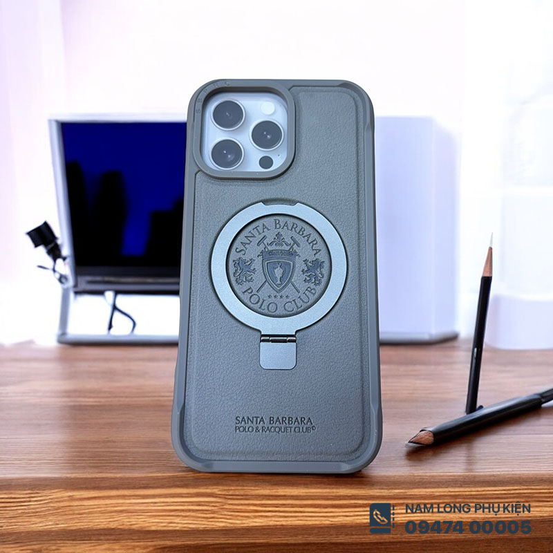Ốp lưng iPhone 16 pro Max Santa Barbara Polo