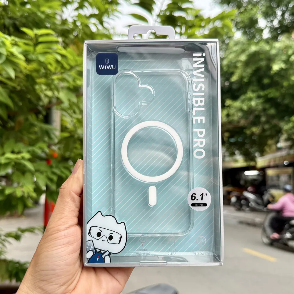 Ốp Lưng iPhone 16 WiWU MagSafe (YXK-207) Trong Cứng Chính Hãng Giá Tốt