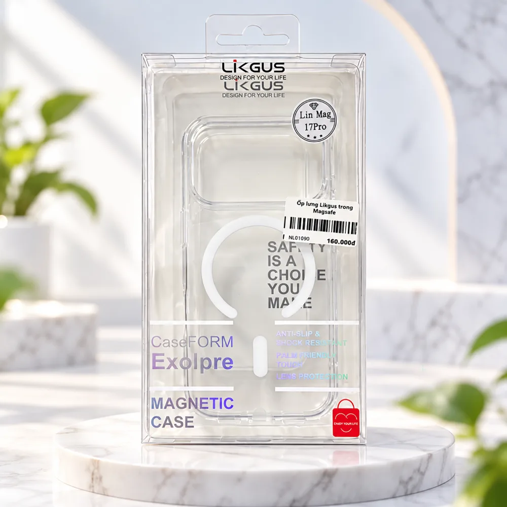 Ốp lưng iPhone 17 Pro Likgus trong Magsafe