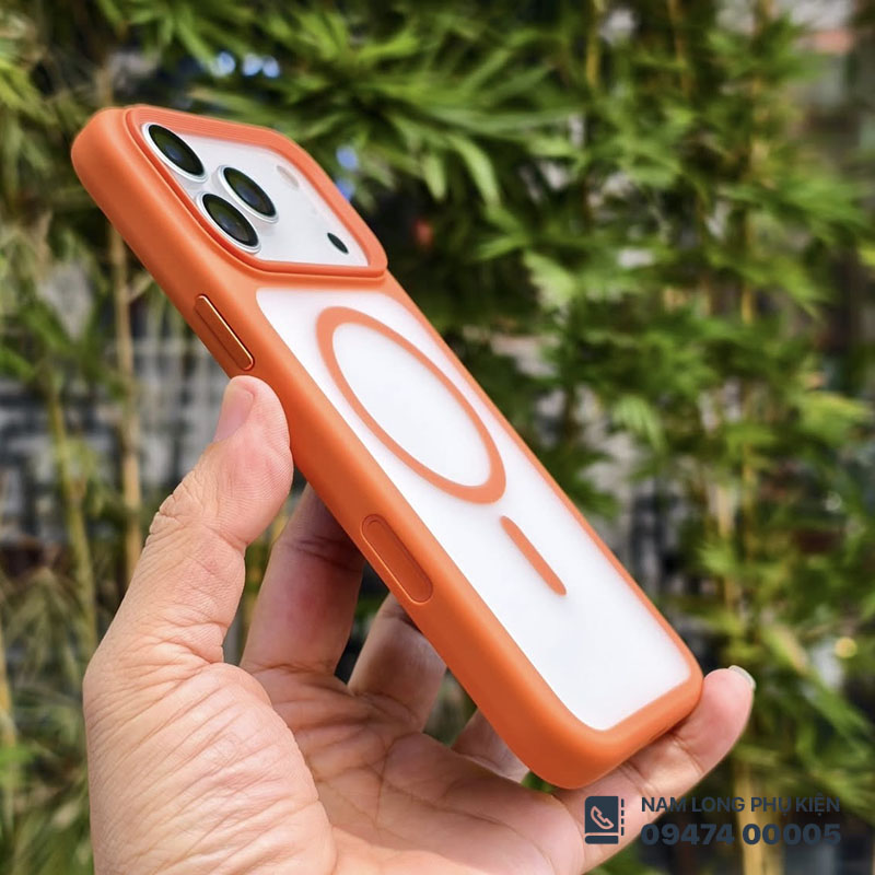 Ốp lưng iPhone 17 Pro Max/ 18 Pro Max Likgus nhám magsafe