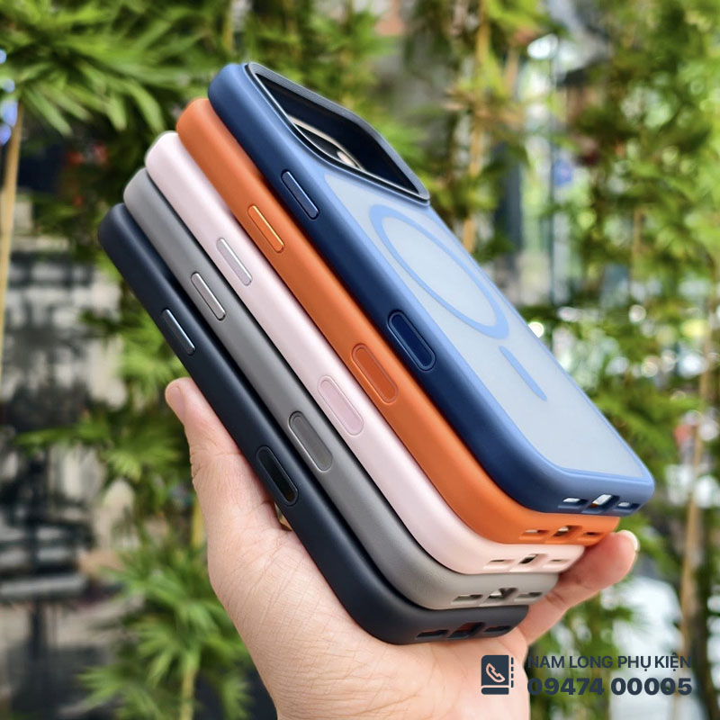 Ốp lưng iPhone 17 Pro Max/ 18 Pro Max Likgus nhám magsafe