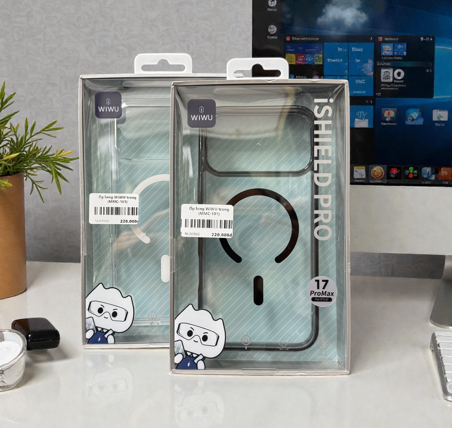 Ốp lưng iPhone 17 Pro Max WiWU iShield Pro MMC-101