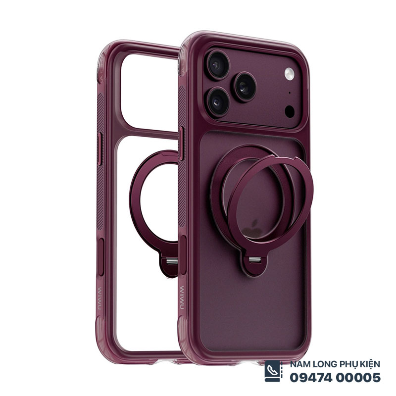 Ốp lưng iPhone 17 Pro Max/ 18 Pro Max WiWU AeroShield Ultra AS-203