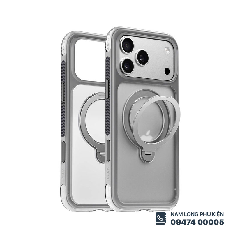 Ốp lưng iPhone 17 Pro Max/ 18 Pro Max WiWU AeroShield Ultra AS-203