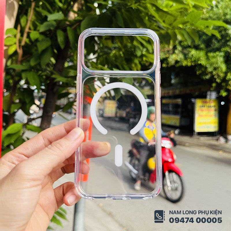 Ốp lưng iPhone 17 Pro Max/ 18 Pro Max WiWU CrystalShield Pro CS-202
