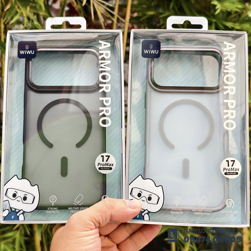 Ốp lưng iPhone 17 Pro Max/ 18 Pro Max WiWU FGG-012