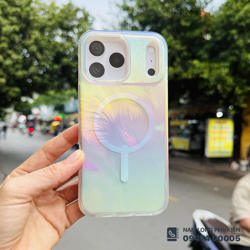 Ốp lưng iPhone 17 Pro Max/ 18 Pro Max ZAGG Milan Snap Iridescent
