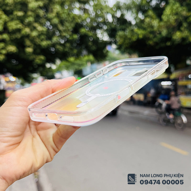 Ốp lưng iPhone 17 Pro Max/ 18 Pro Max ZAGG Milan Snap Iridescent