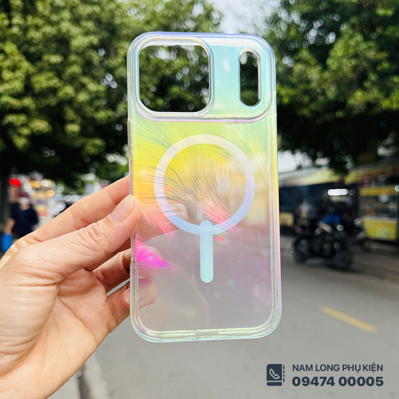 Ốp lưng iPhone 17 Pro Max/ 18 Pro Max ZAGG Milan Snap Iridescent