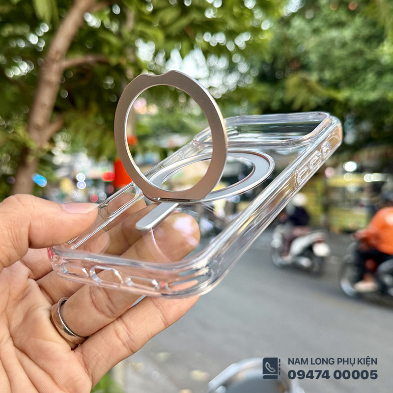 Ốp lưng iPhone 17 Pro/ 18 Pro WiWU iShield Ultra kệ