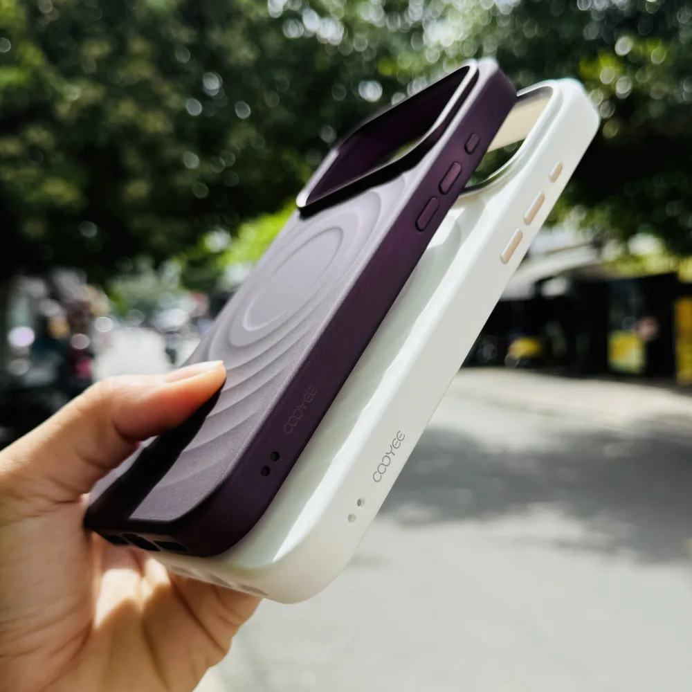 Ốp lưng iPhone 18 Pro Max Cooyee Wavy Pattern