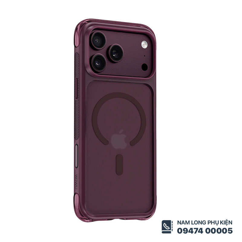 Ốp lưng iPhone 17 Pro Max / 18 Pro Max WiWU AeroShield Pro AG-202 13FT