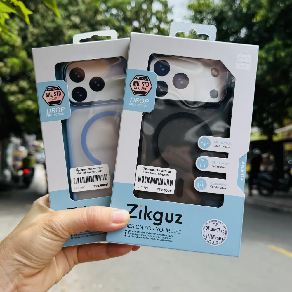 Ốp lưng iPhone 17 Pro Max/18 Pro Max Zikgus Tuan mỏng