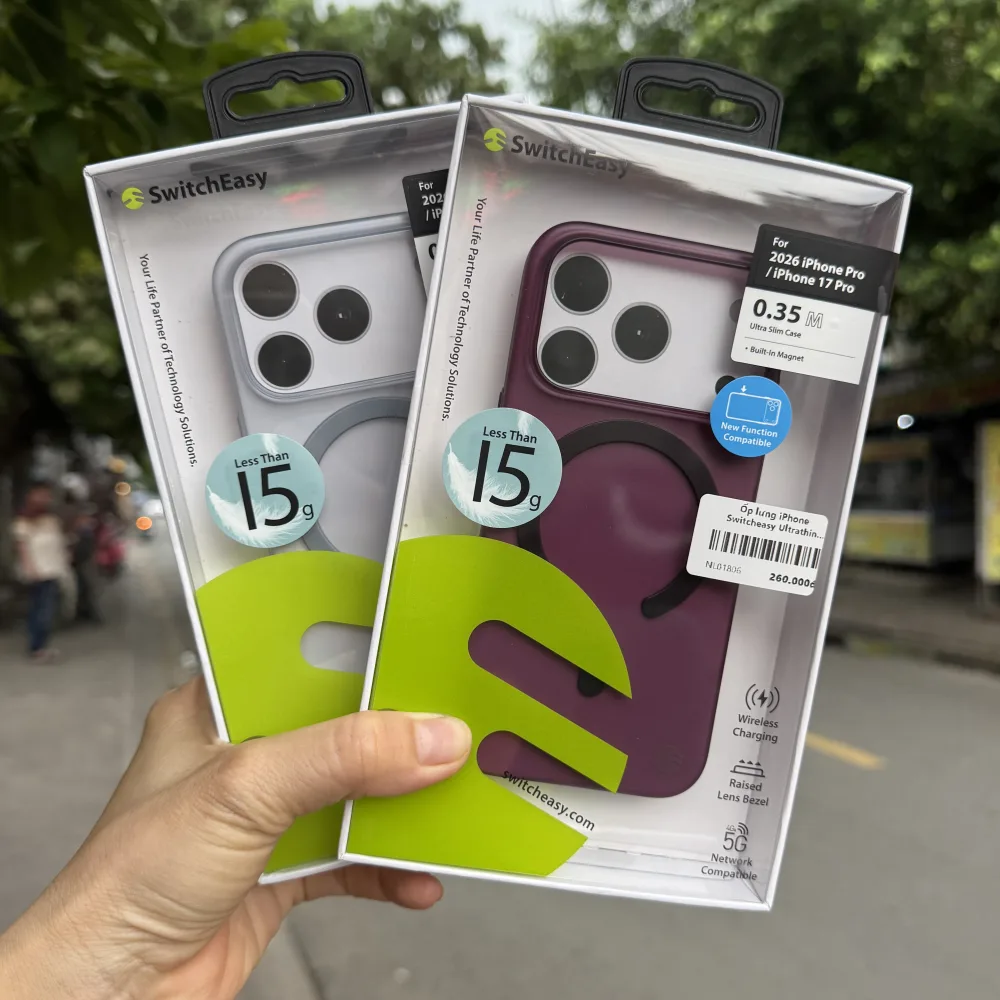 Ốp lưng iPhone 18 Pro Switcheasy lụa Magsafe