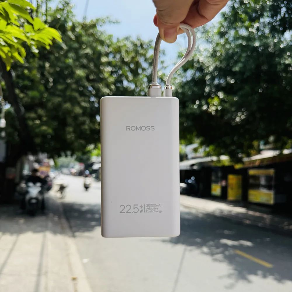 Pin sạc dự phòng 20.000mAh 22.5W Romoss