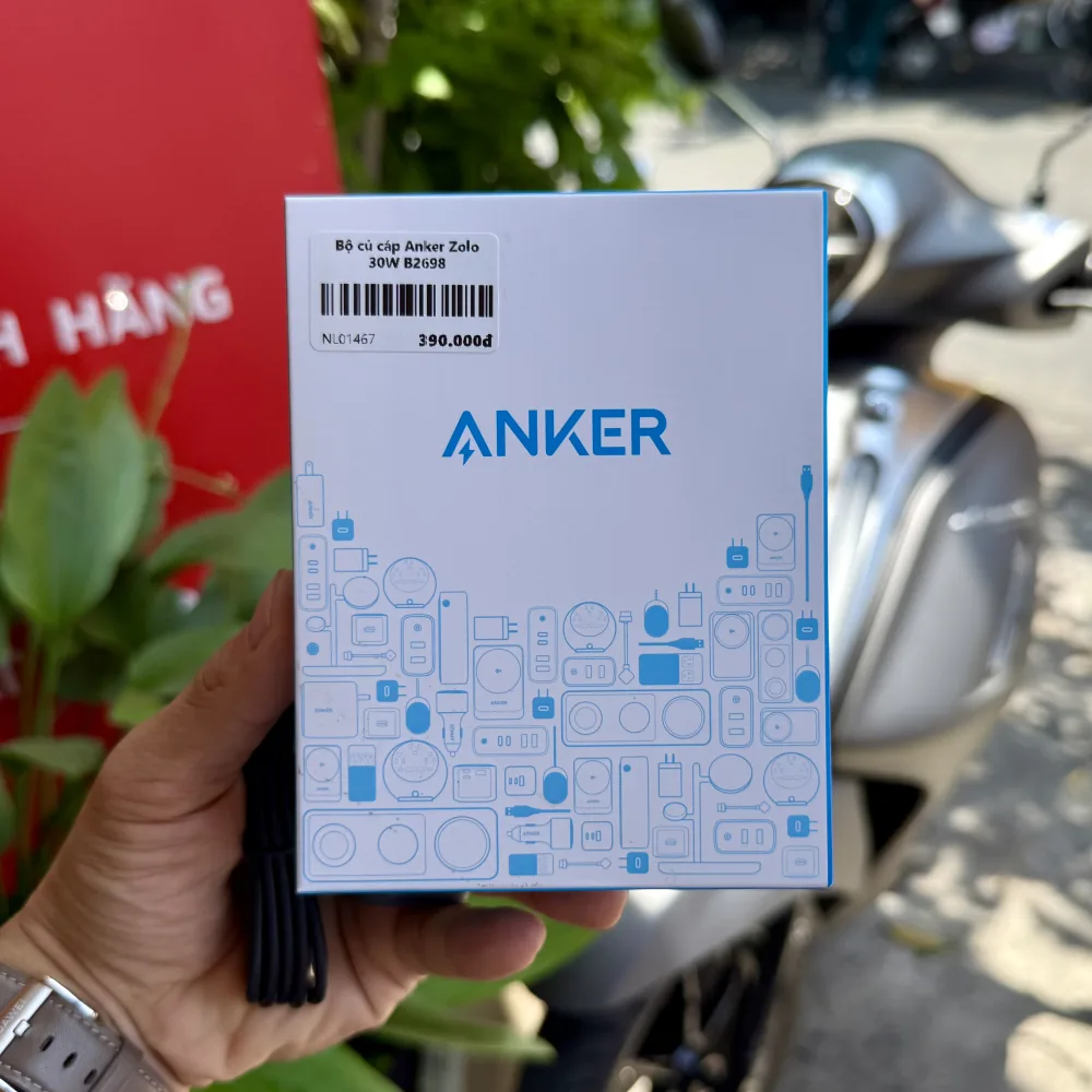 Bộ sạc nhanh 30W Anker Zolo B2698