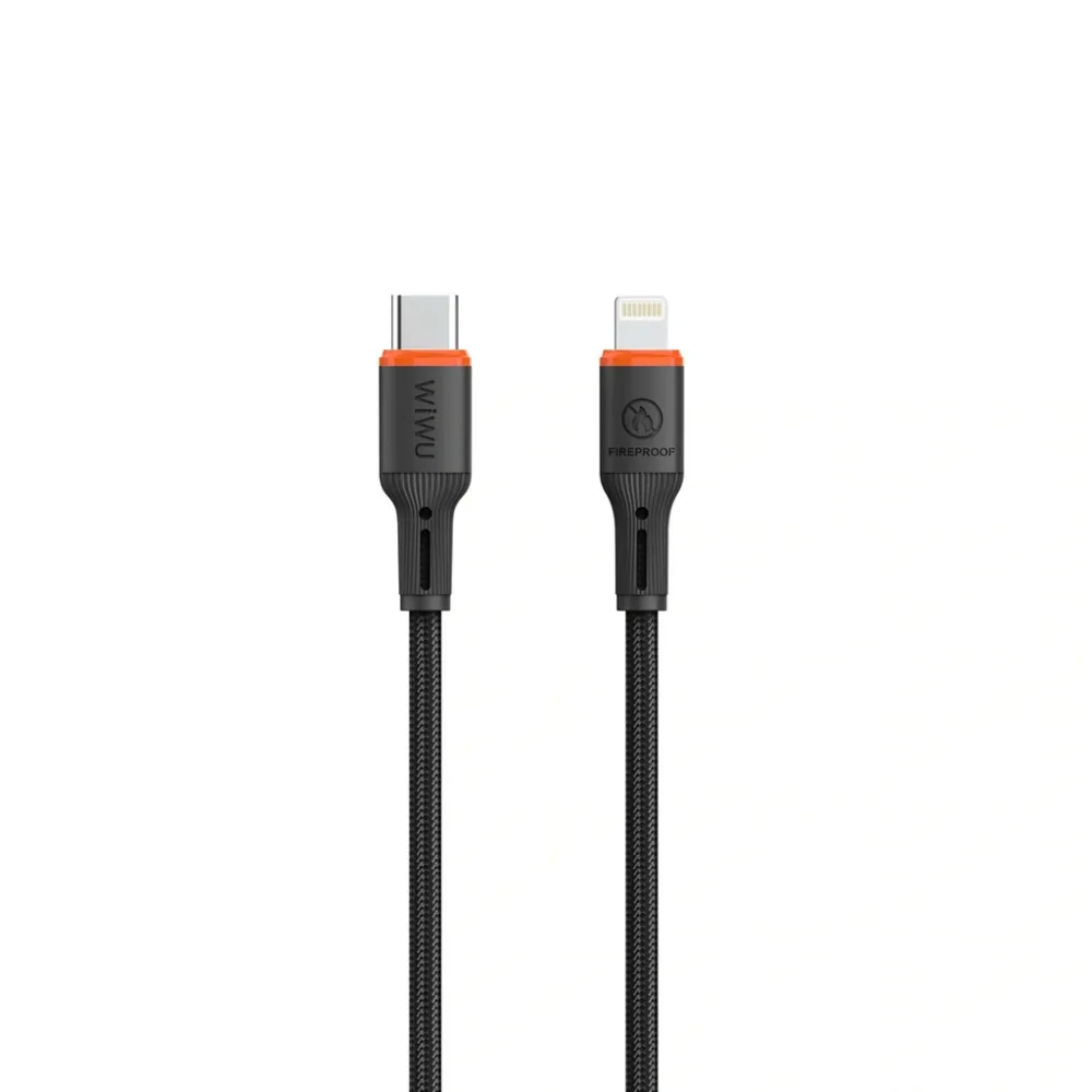 Cáp sạc iPhone 27W WiWU FlameGuard C097