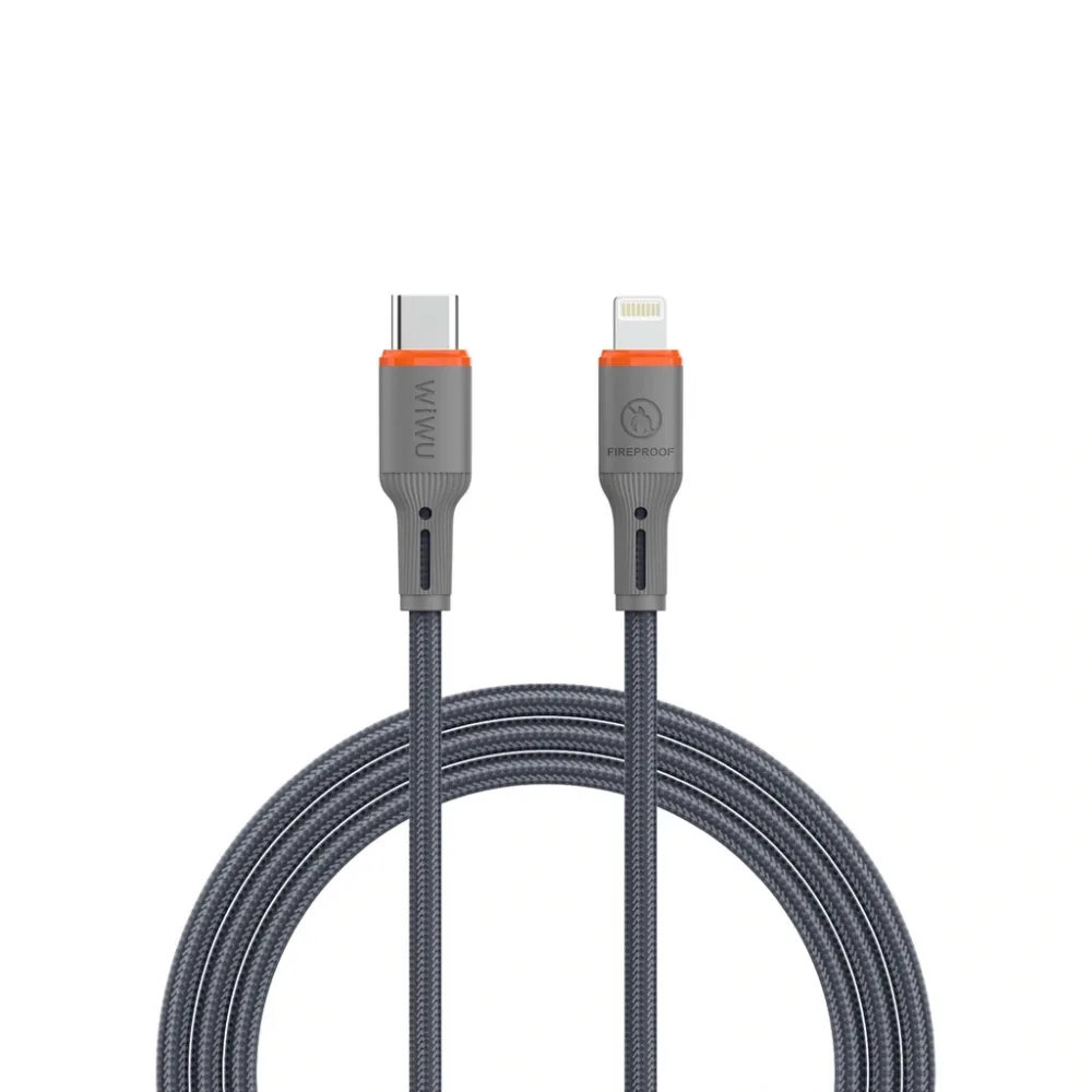 Cáp sạc iPhone 27W WiWU FlameGuard C097