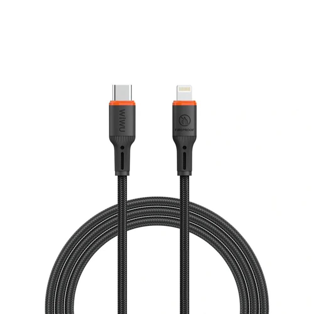 Cáp sạc iPhone 27W WiWU FlameGuard C097