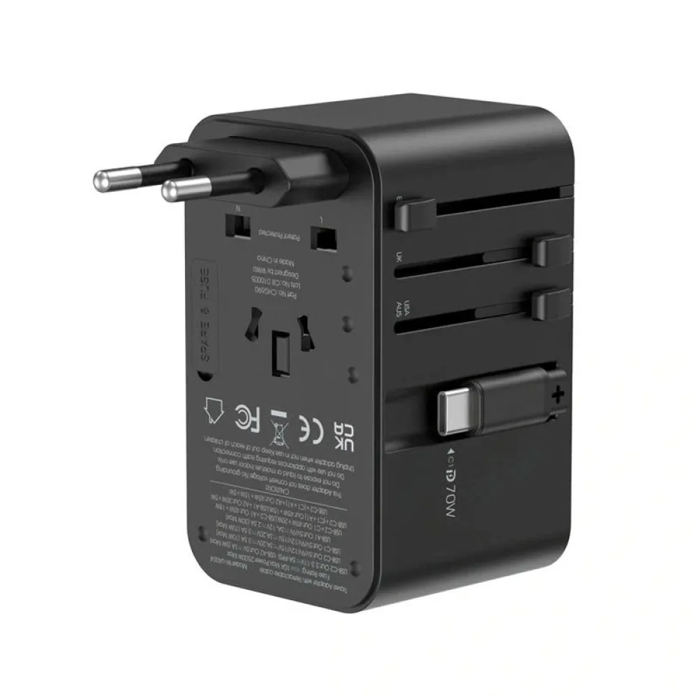 Củ sạc du lịch WiWU 70W UA004
