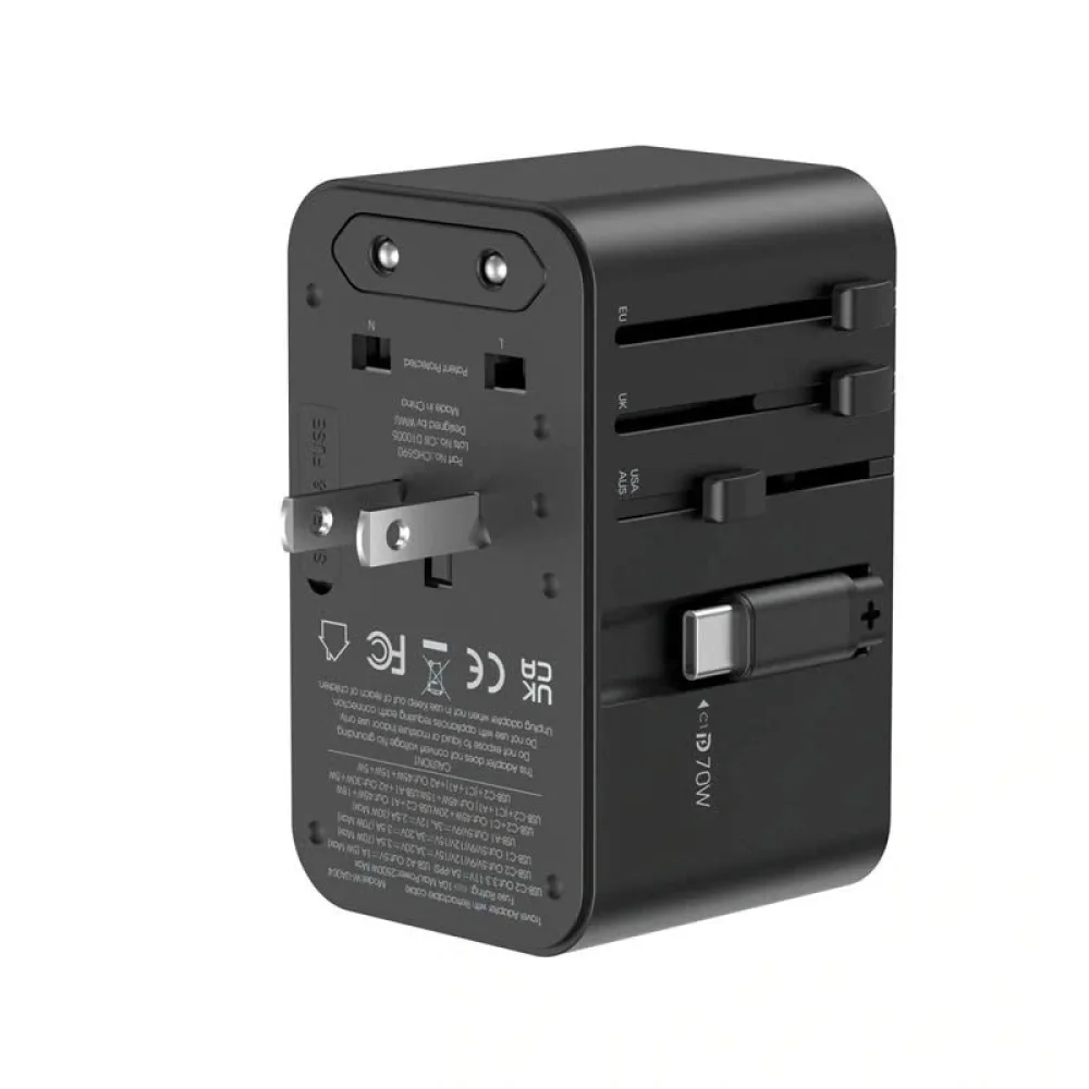 Củ sạc du lịch WiWU 70W UA004