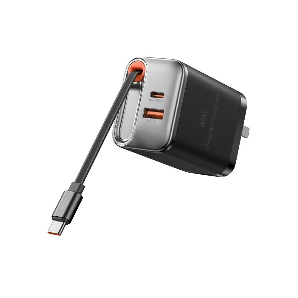 Củ sạc WiWU Helix 67W G020 kèm dây