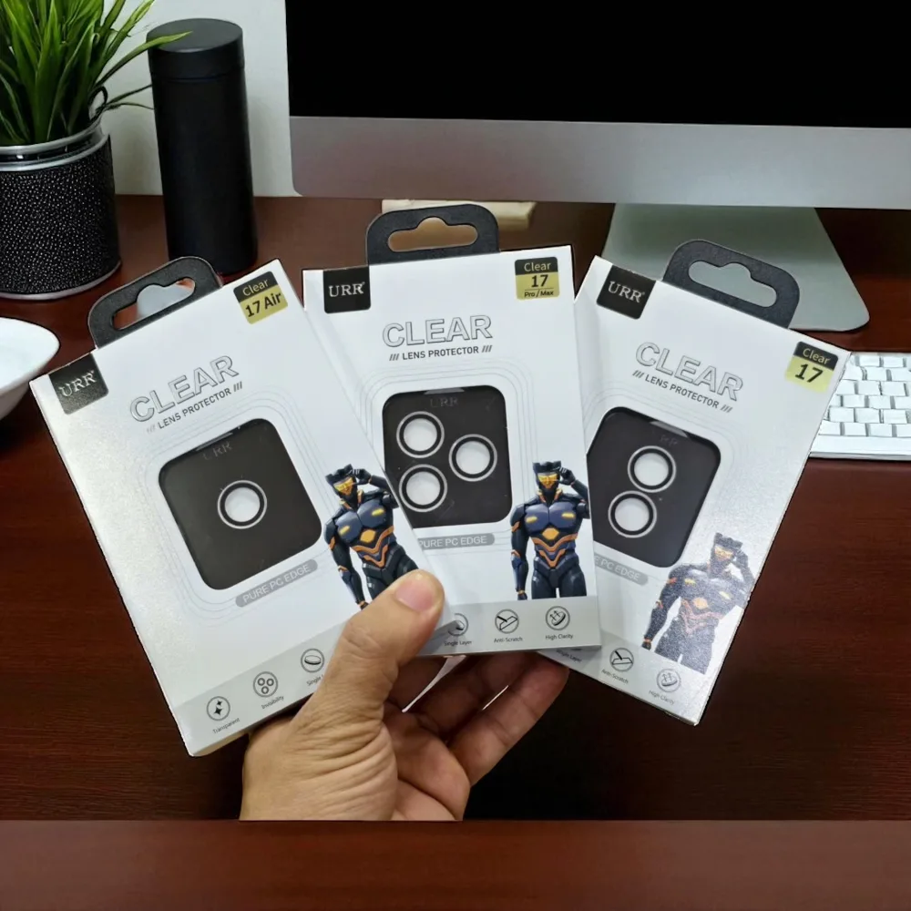 Kính cường lực camera iPhone 17 Pro Max URR PVD