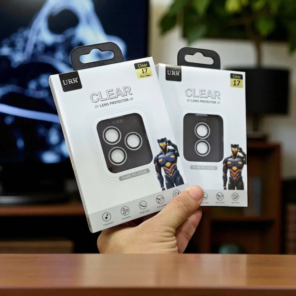 Kính cường lực camera iPhone 17 Pro Max URR PVD