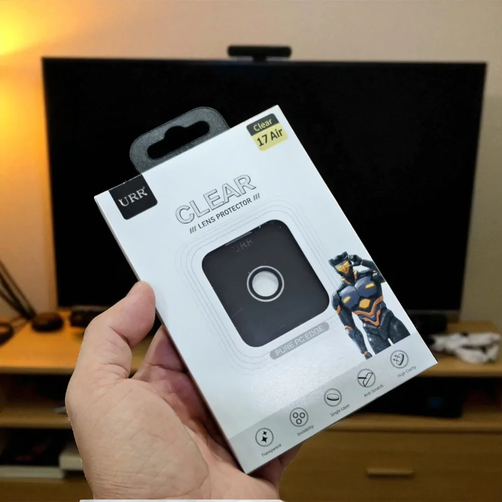 Kính cường lực camera iPhone 17 Pro Max URR PVD