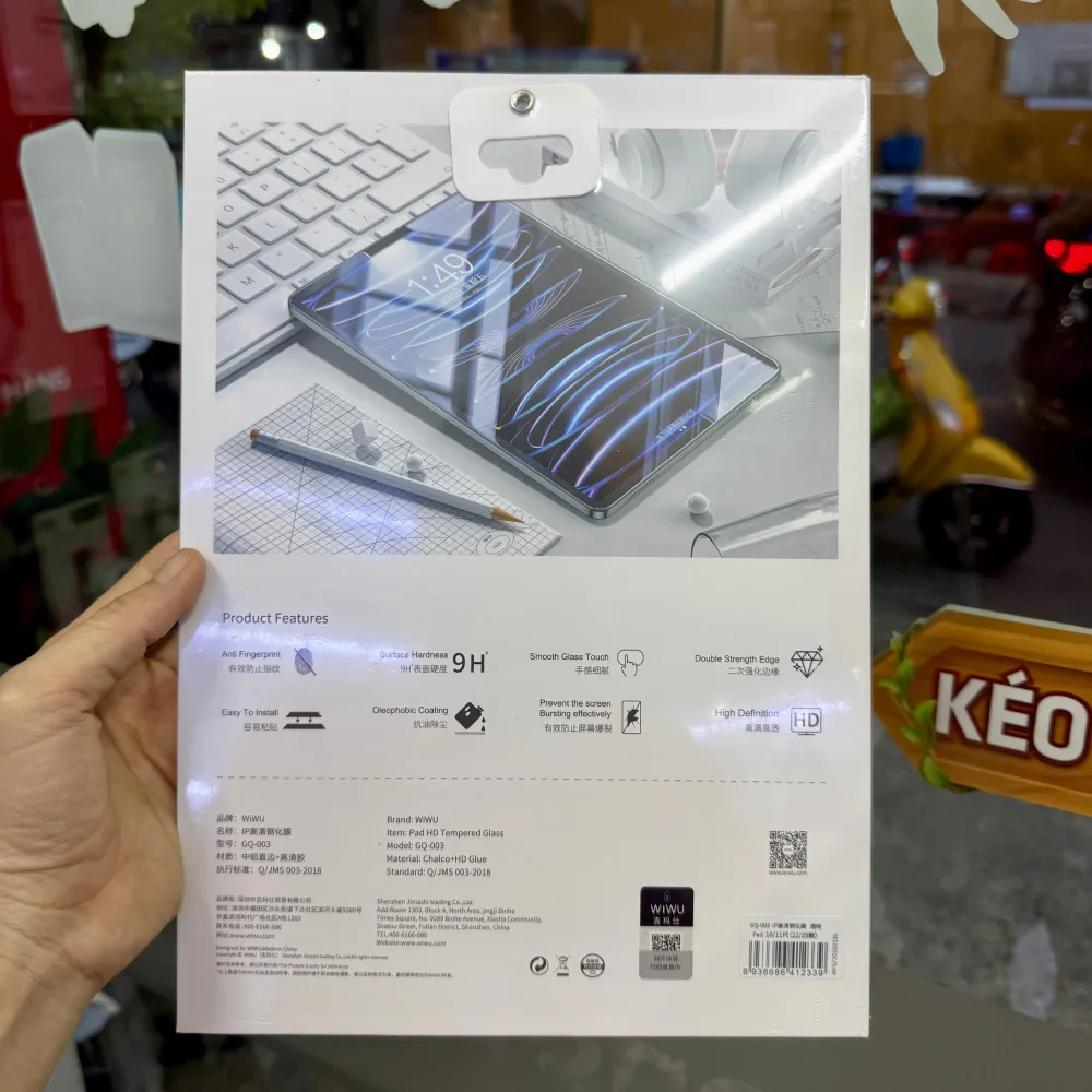 Cường lực iPad Gen 10 A16 WiWU