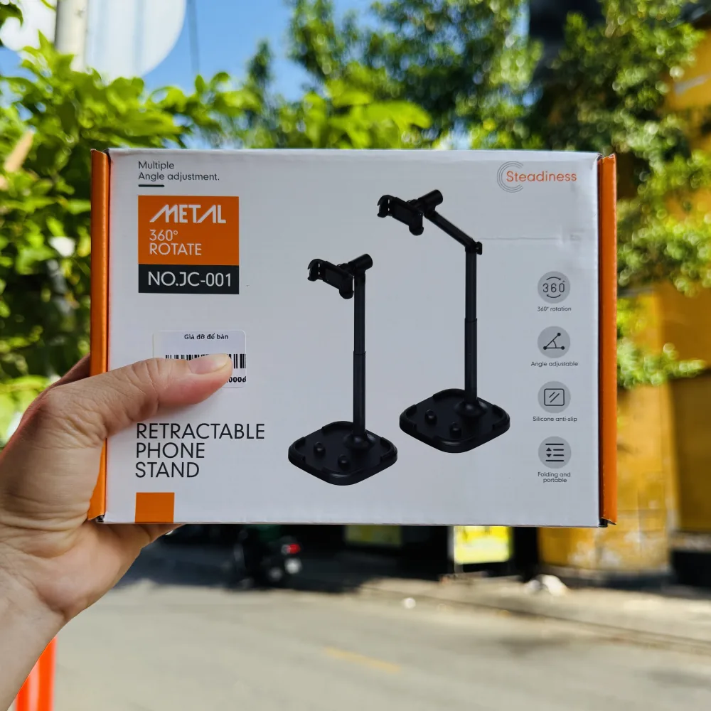 Giá đỡ điện thoại để bàn cao 45cm