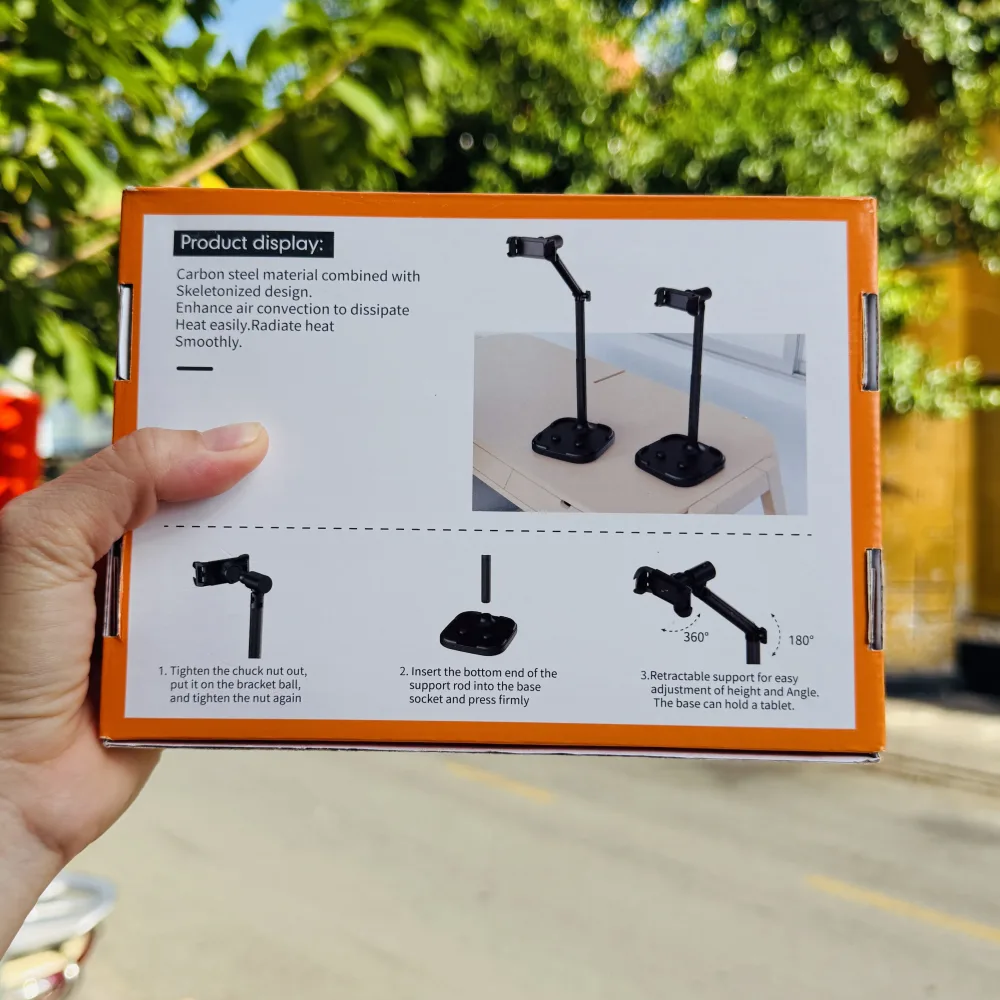 Giá đỡ điện thoại để bàn cao 45cm