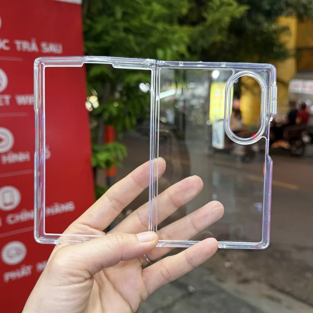Ốp lưng Galaxy Z Fold8 trong suốt 2 mảnh Likgus