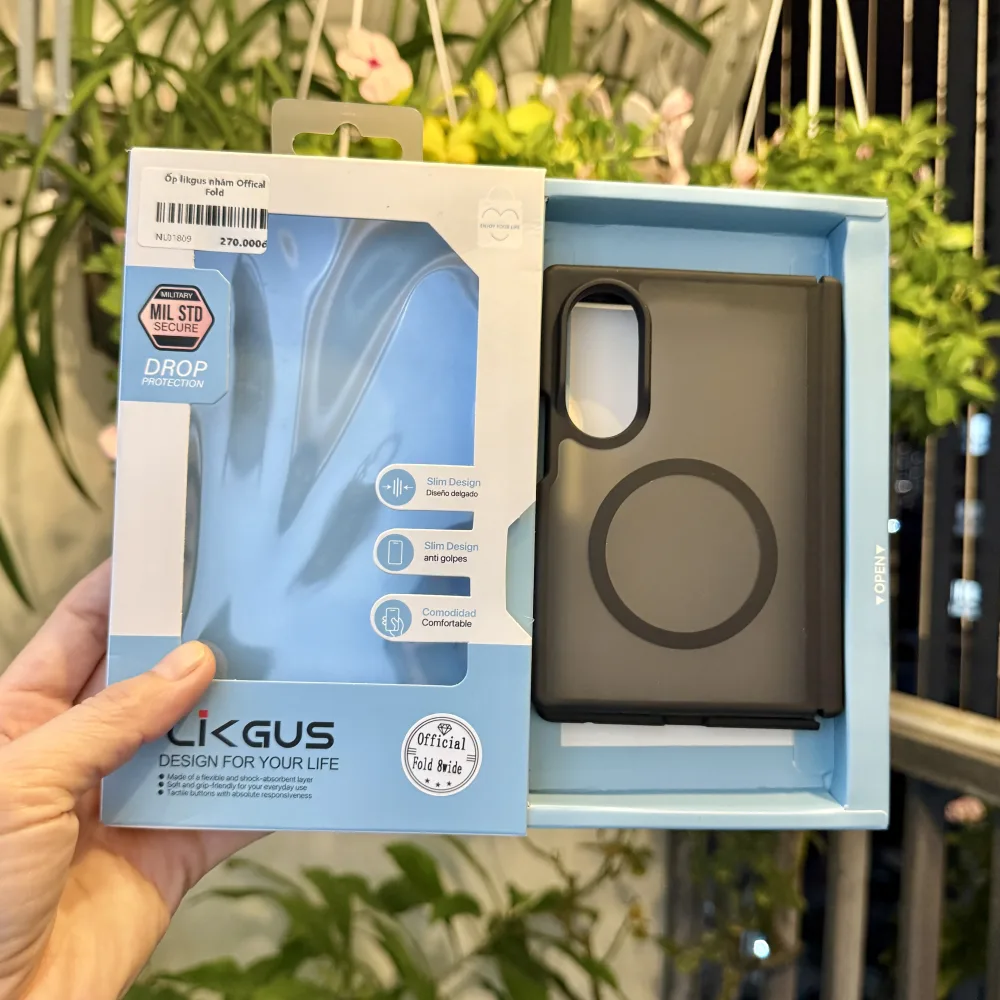 Ốp lưng Galaxy Z Fold8 Likgus nhám Offical