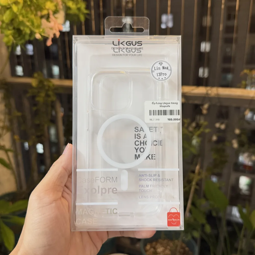 Ốp Lưng iPhone 13 Pro Likgus Trong MagSafe Chống Sốc
