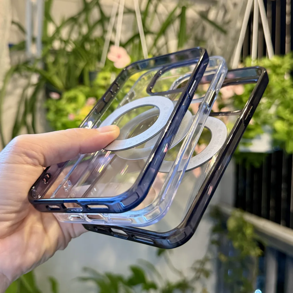 Ốp lưng iPhone 15 Pro Max KST Design viền màu