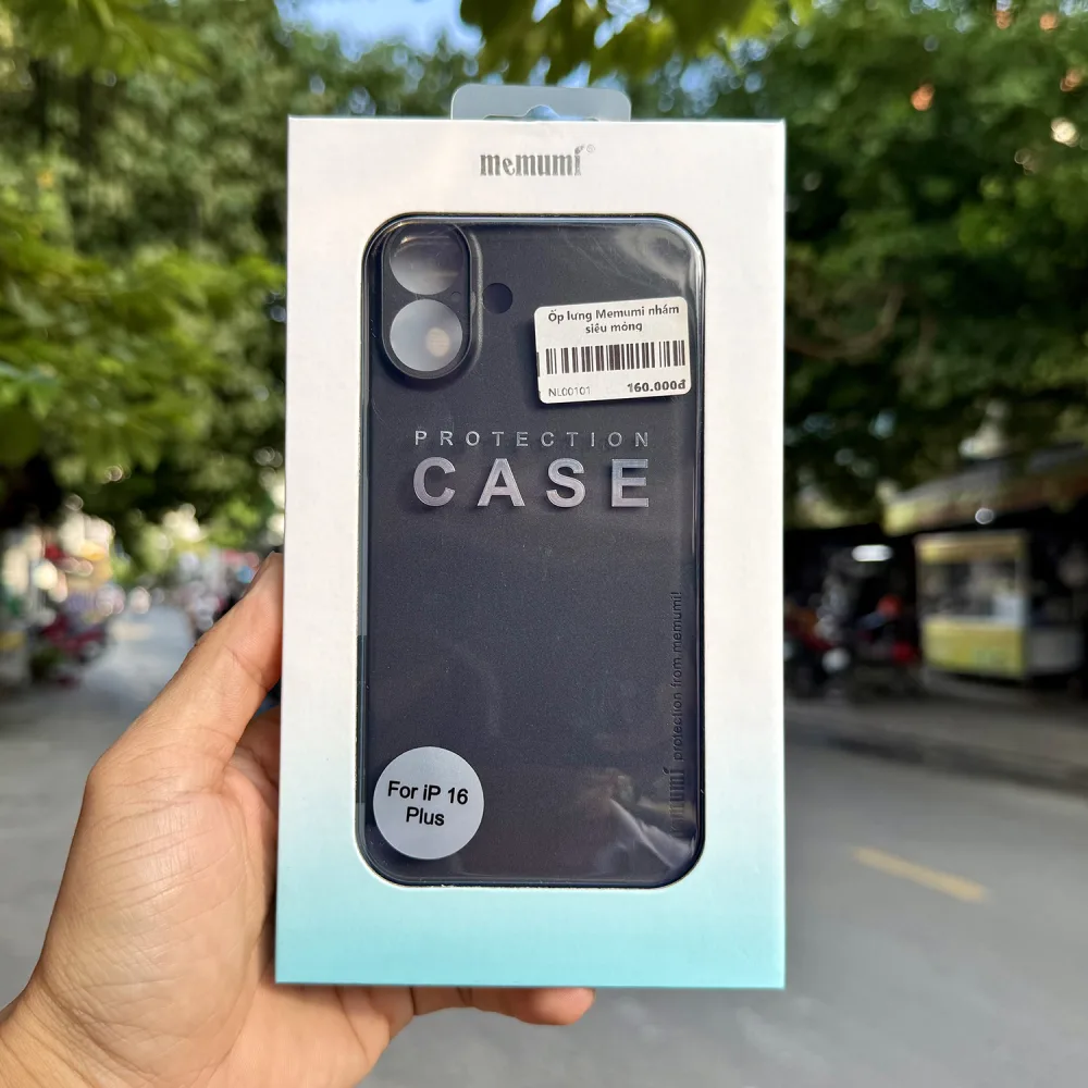 Ốp lưng iPhone 16 Plus Memumi slim 0.3mm